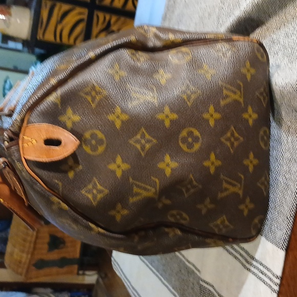 Louis Vuitton Brown and Tan Monogram Bag - Picture 3 of 16